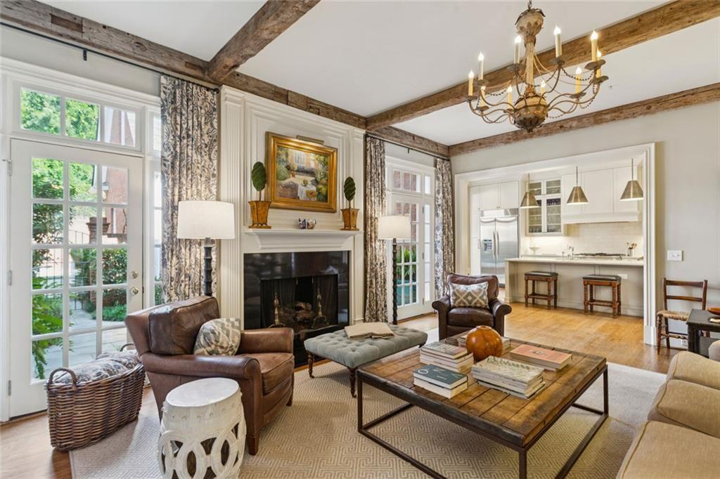 3005 Ranch Road Southeast Atlanta, GA 30339 - Photo 16 of 57 a living room with furniture large window and flat screen tv
