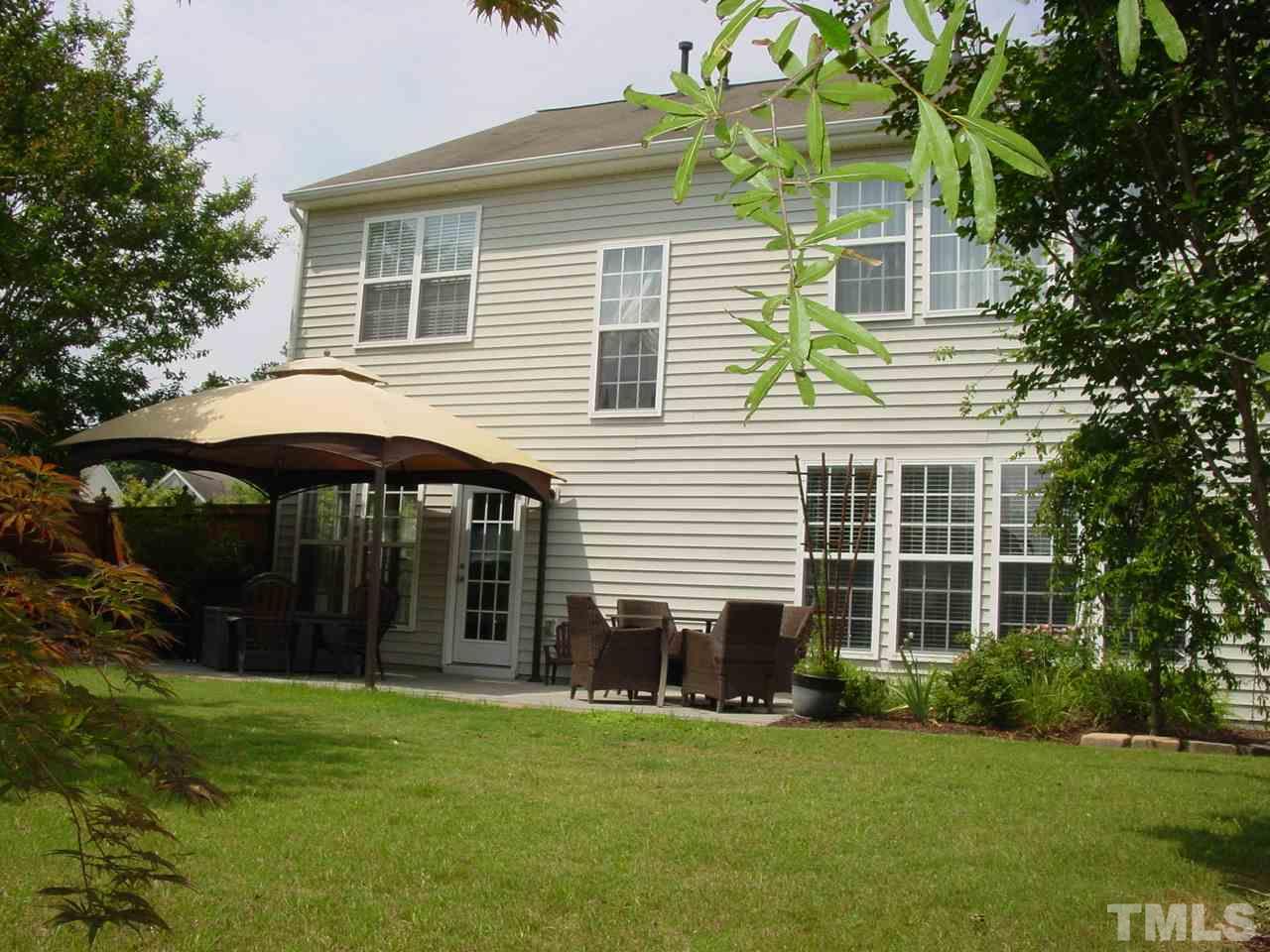 7724 Jackson Dane Drive Raleigh, NC 27613 - Photo 22 of 25 Extra large patio, canopy does convey