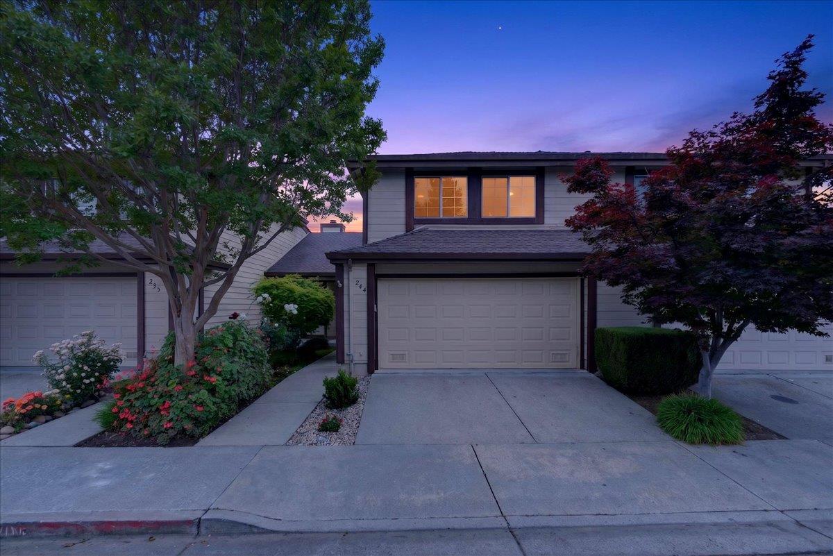 244 Rachael Place Pleasanton, CA 94566 - Photo 2 of 24 a house view with a garden space