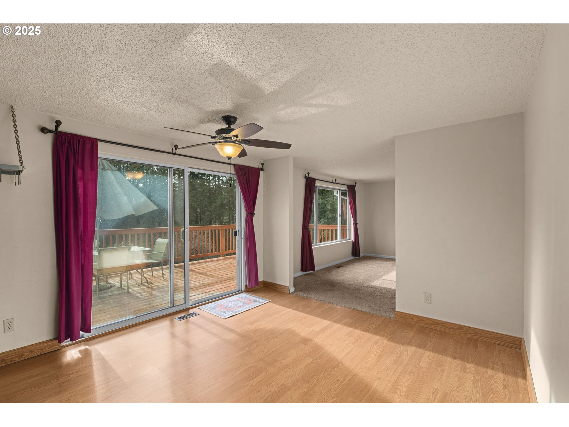 32198 Cater Road Warren, OR 97053 - Photo 36 of 48 a view of an empty room with a balcony