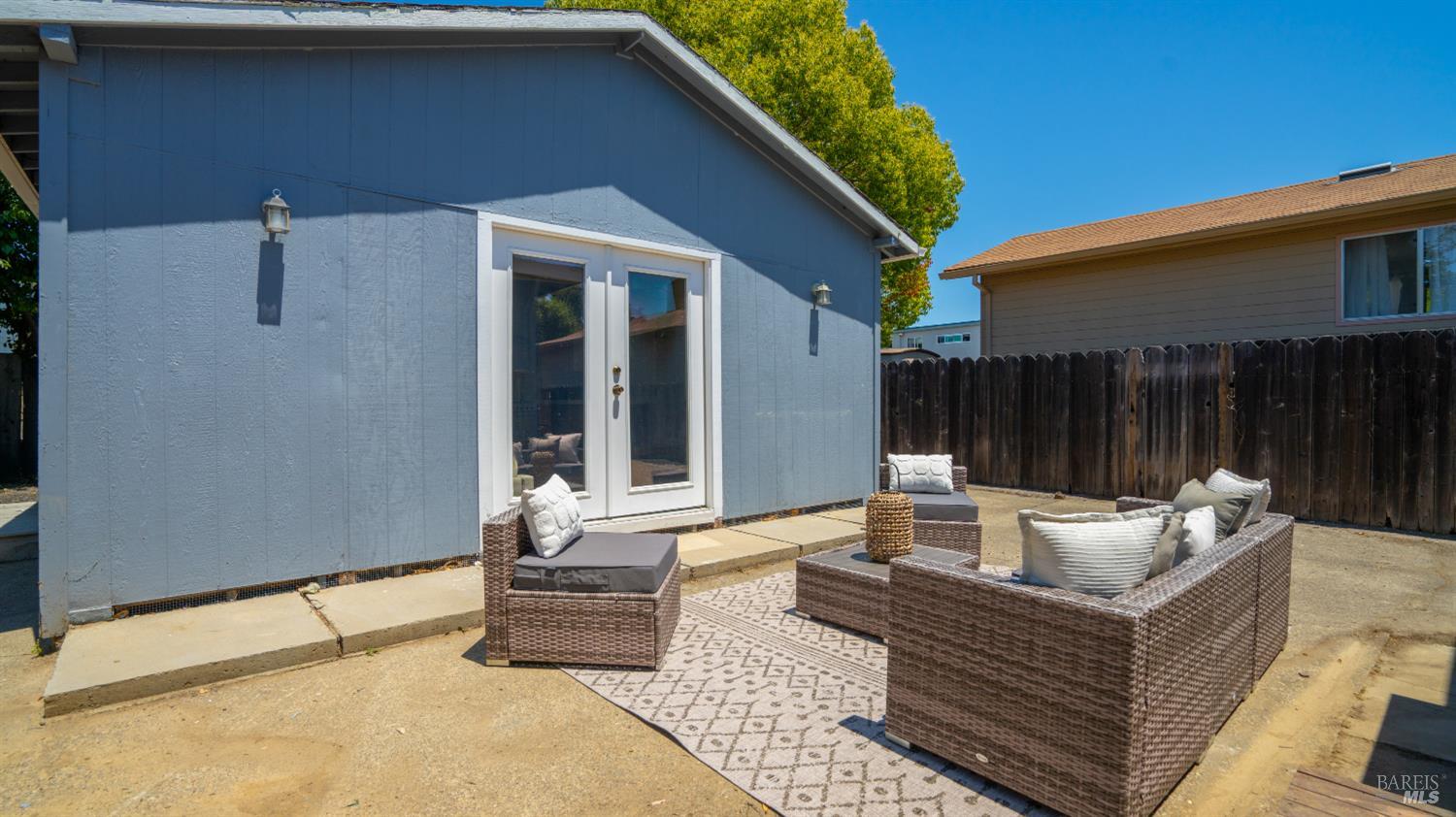 38 Bret Avenue San Rafael, CA 94901 - Photo 36 of 52 a building outdoor space with patio furniture and potted plants