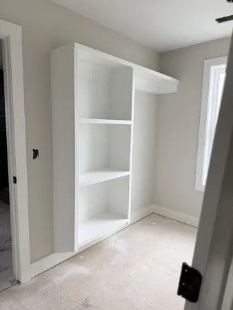 a view of closet area