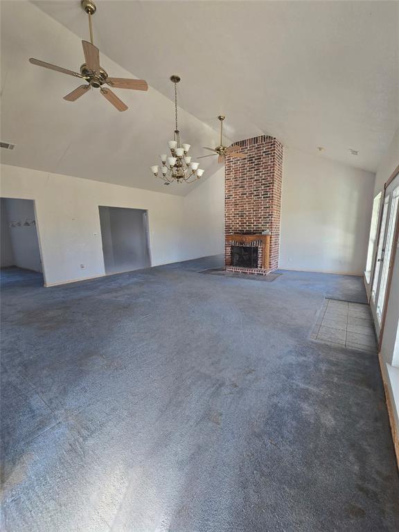 6559 Fm 2068 Commerce, TX 75428 - Photo 26 of 35 a view of a livingroom with a fireplace
