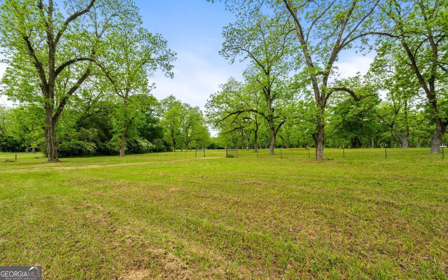117 Zebulon Street Milner, GA 30257 - Photo 1 of 24 a view of a field with trees in the background