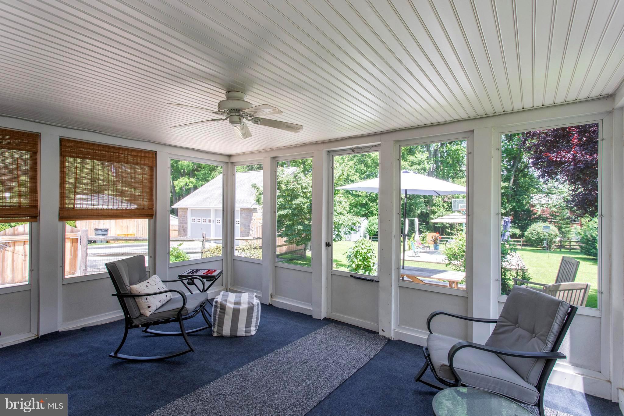 437 Garden Road Springfield, PA 19064 - Photo 16 of 41 Four Season Room Overlooking Beautiful Backyard