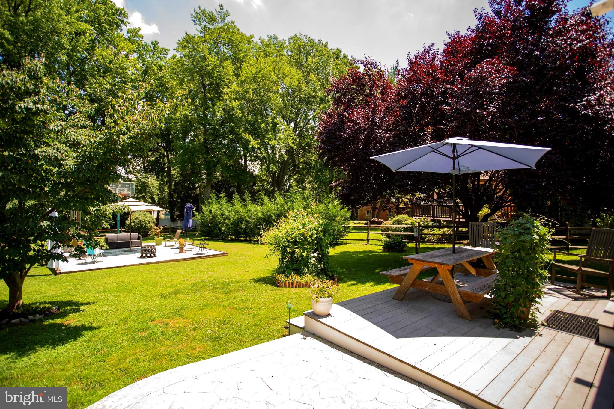 437 Garden Road Springfield, PA 19064 - Photo 35 of 41 View Into Gorgeous Backyard & Patio