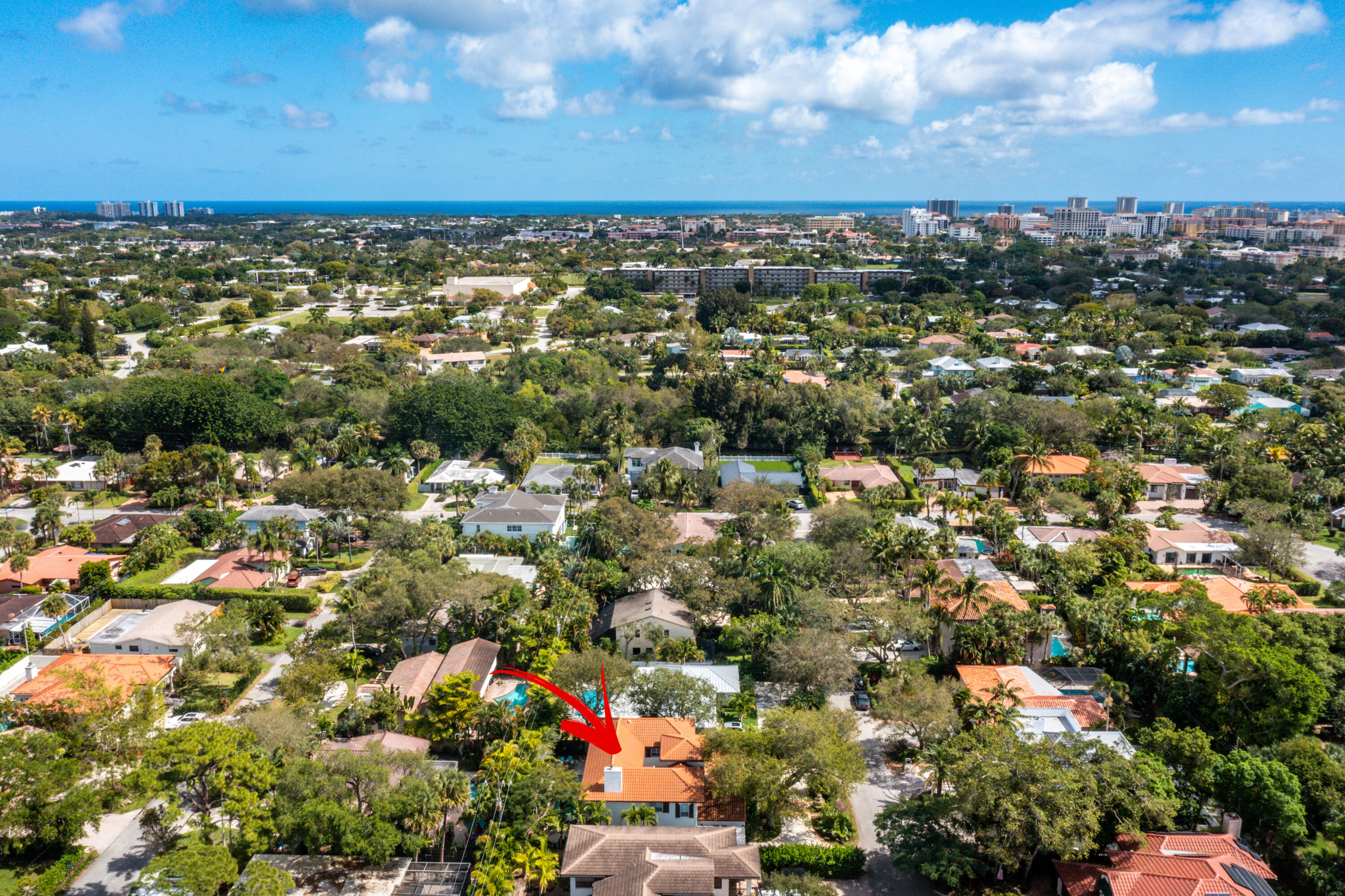 733 Aurelia Street Boca Raton, FL 33486 - Photo 3 of 3 Aerial View