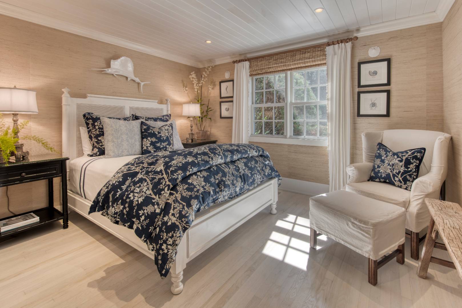 35 Harris Lane Southampton, NY 11968 - Photo 13 of 17 a bedroom with a bed and window