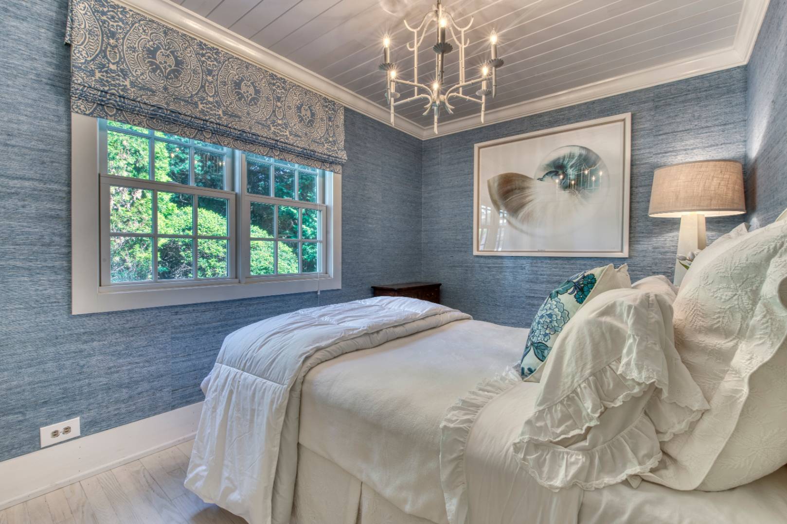 35 Harris Lane Southampton, NY 11968 - Photo 14 of 17 a bedroom with a bed and a window