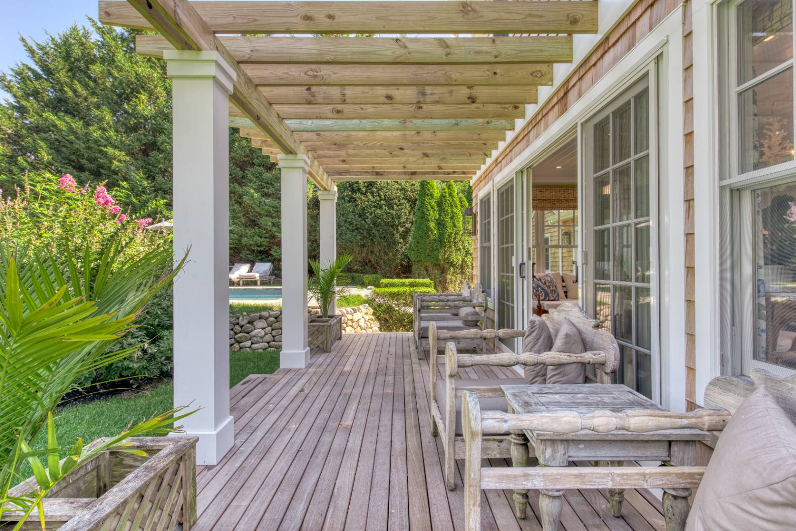 35 Harris Lane Southampton, NY 11968 - Photo 7 of 17 a view of porch with seating space