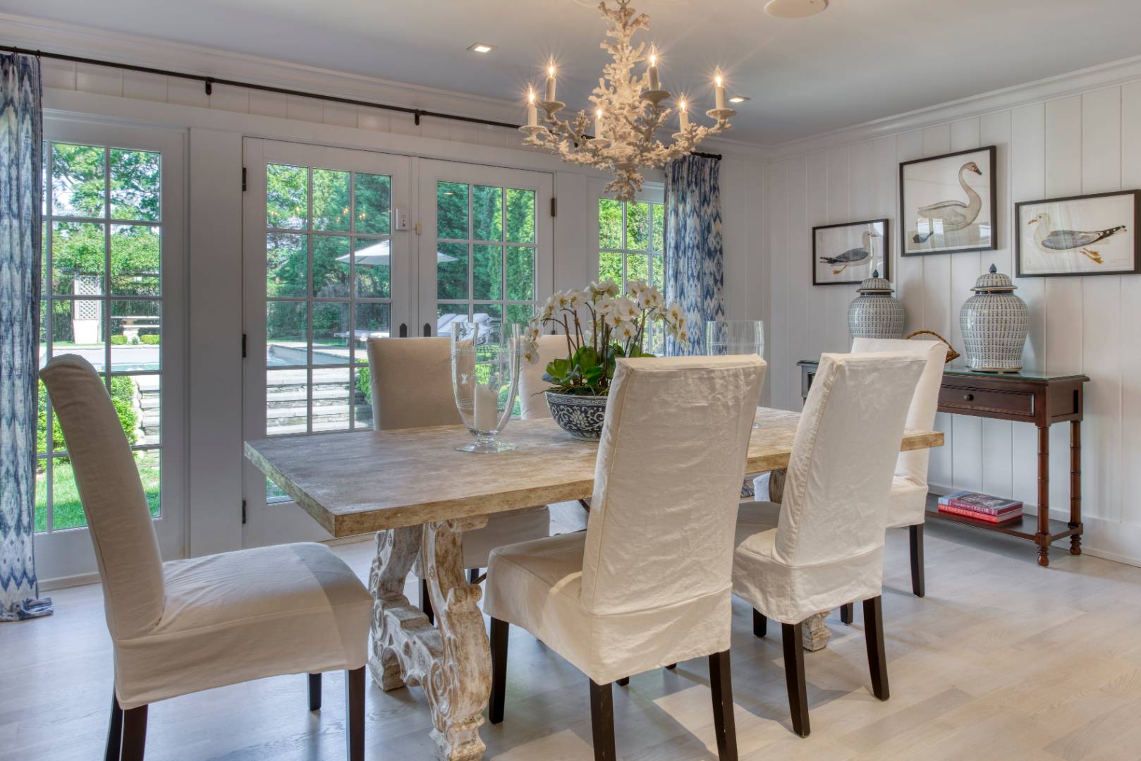 35 Harris Lane Southampton, NY 11968 - Photo 10 of 17 a view of a dining room with furniture window and outside view
