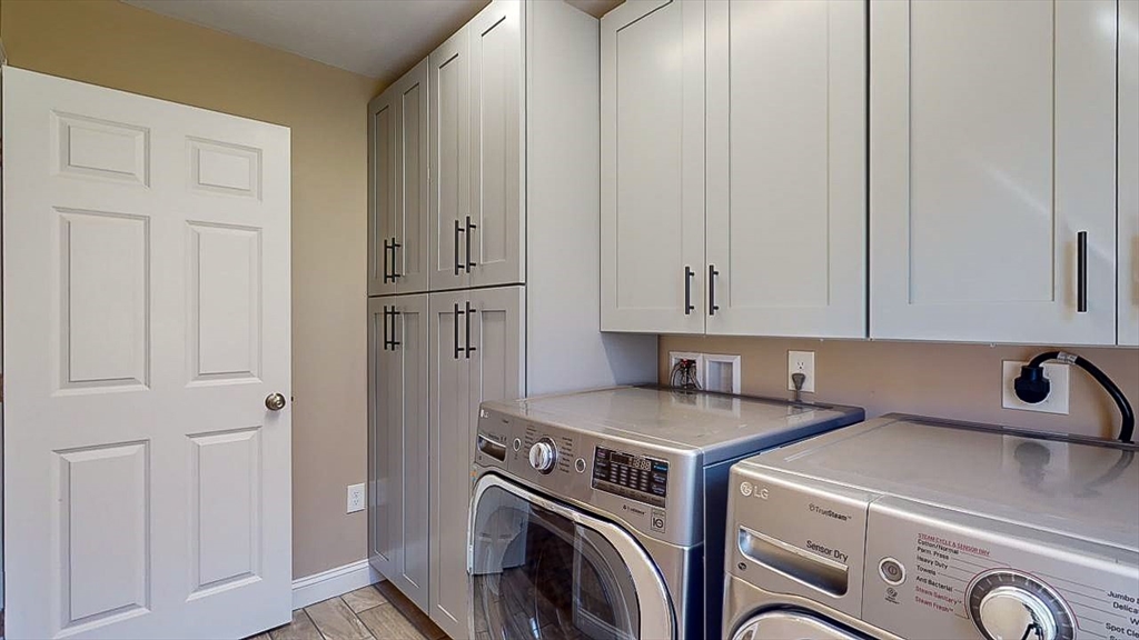 577 Podunk Road East Brookfield, MA 01515 - Photo 13 of 42 a utility room with dryer and washer