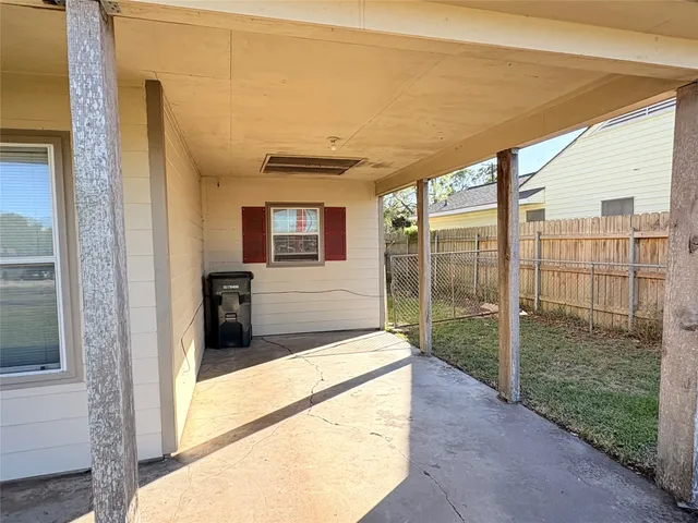 a balcony view with a sink