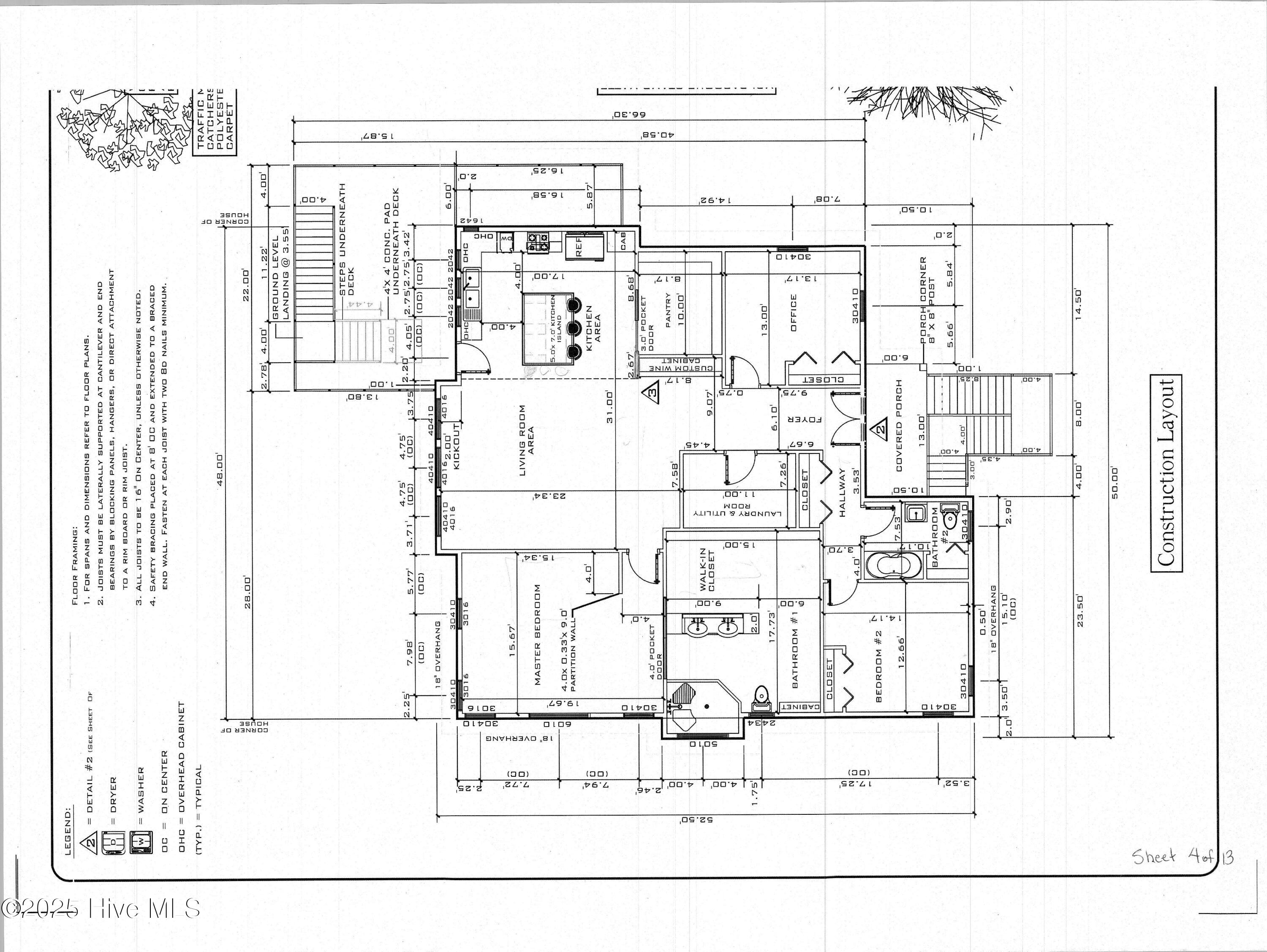105 Trawler Lane Merritt, NC 28556 - Photo 37 of 37 Proposed Floor Plan