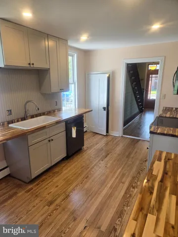 a view of front door