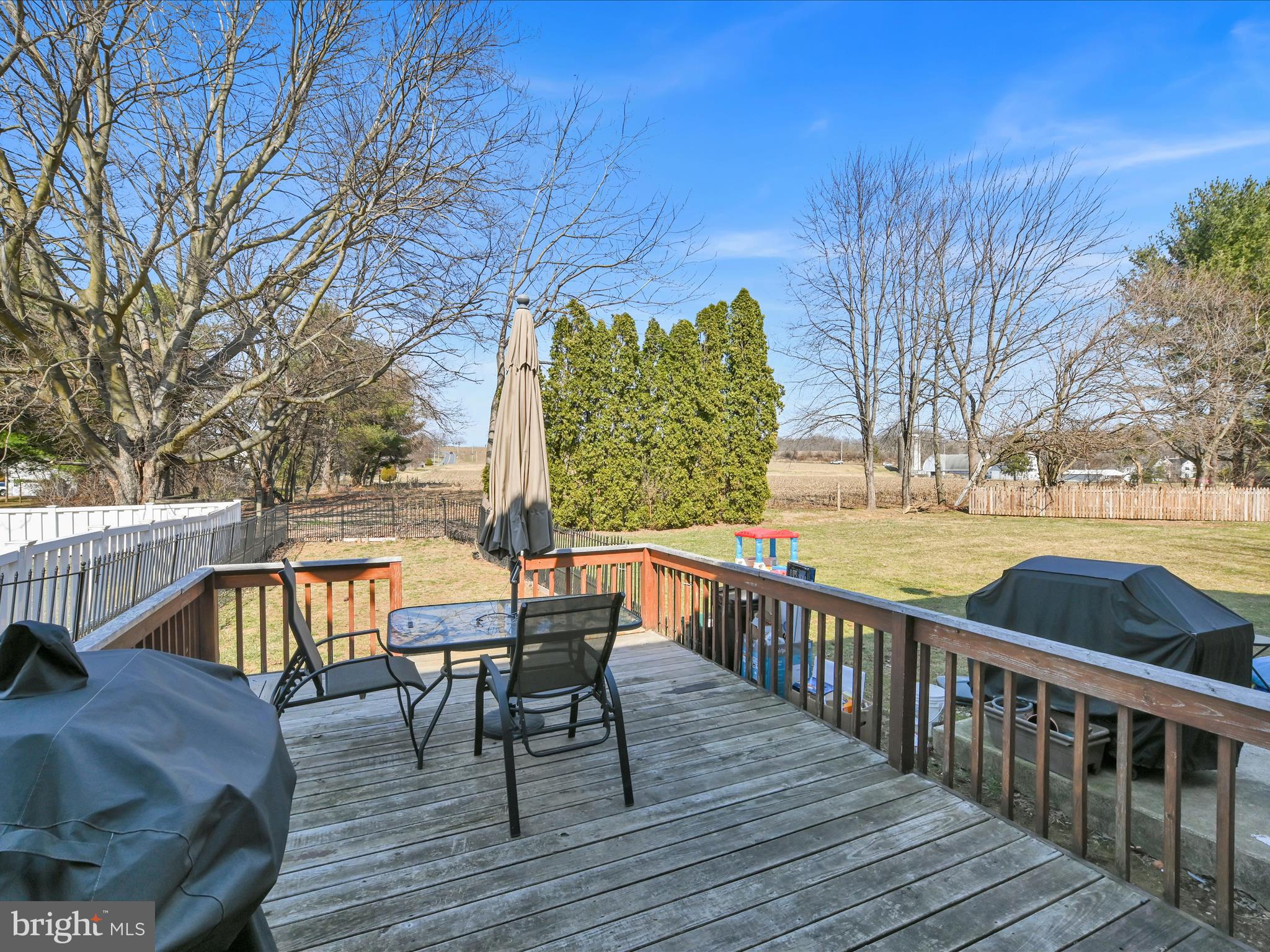 68 Robinhill Drive Lititz, PA 17543 - Photo 54 of 56 a view of balcony with wooden floor and outdoor seating