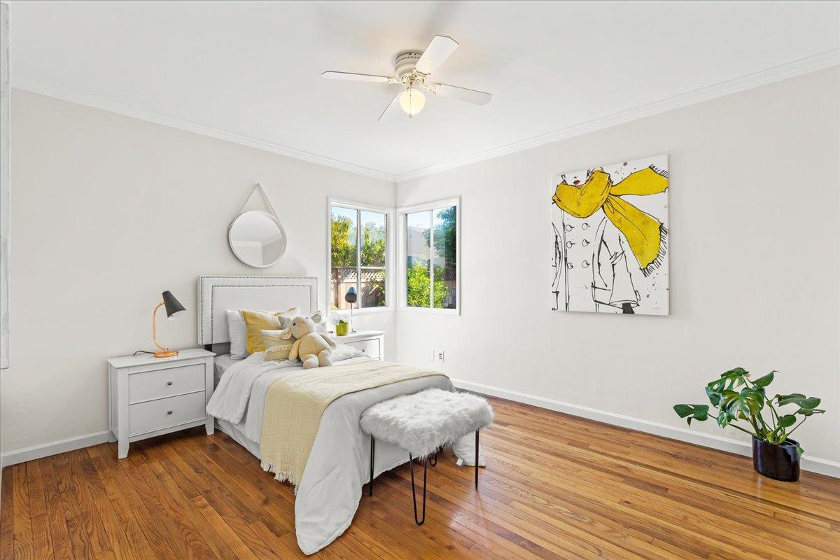 1100 Irwin Street Belmont, CA 94002 - Photo 26 of 53 a bedroom with a bed dresser and a window