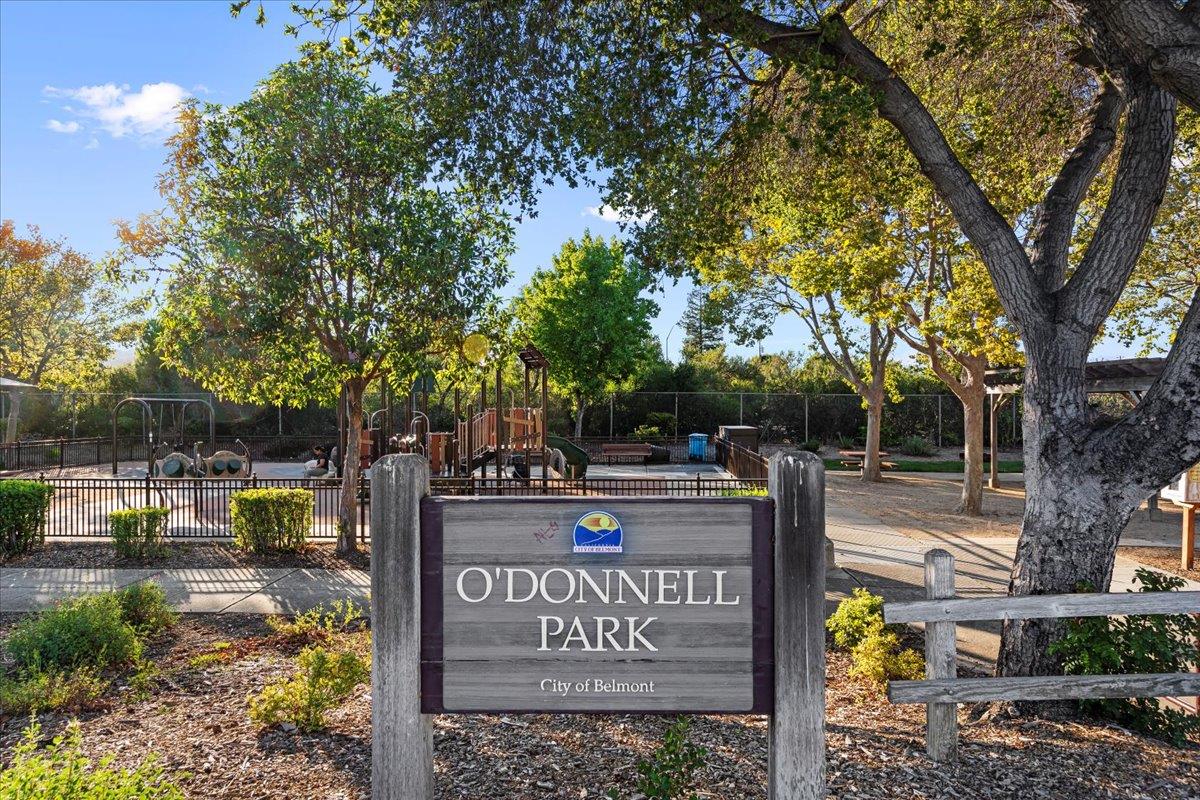 1100 Irwin Street Belmont, CA 94002 - Photo 46 of 53 a view of street sign