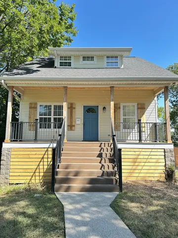 a view of a house with sitting area