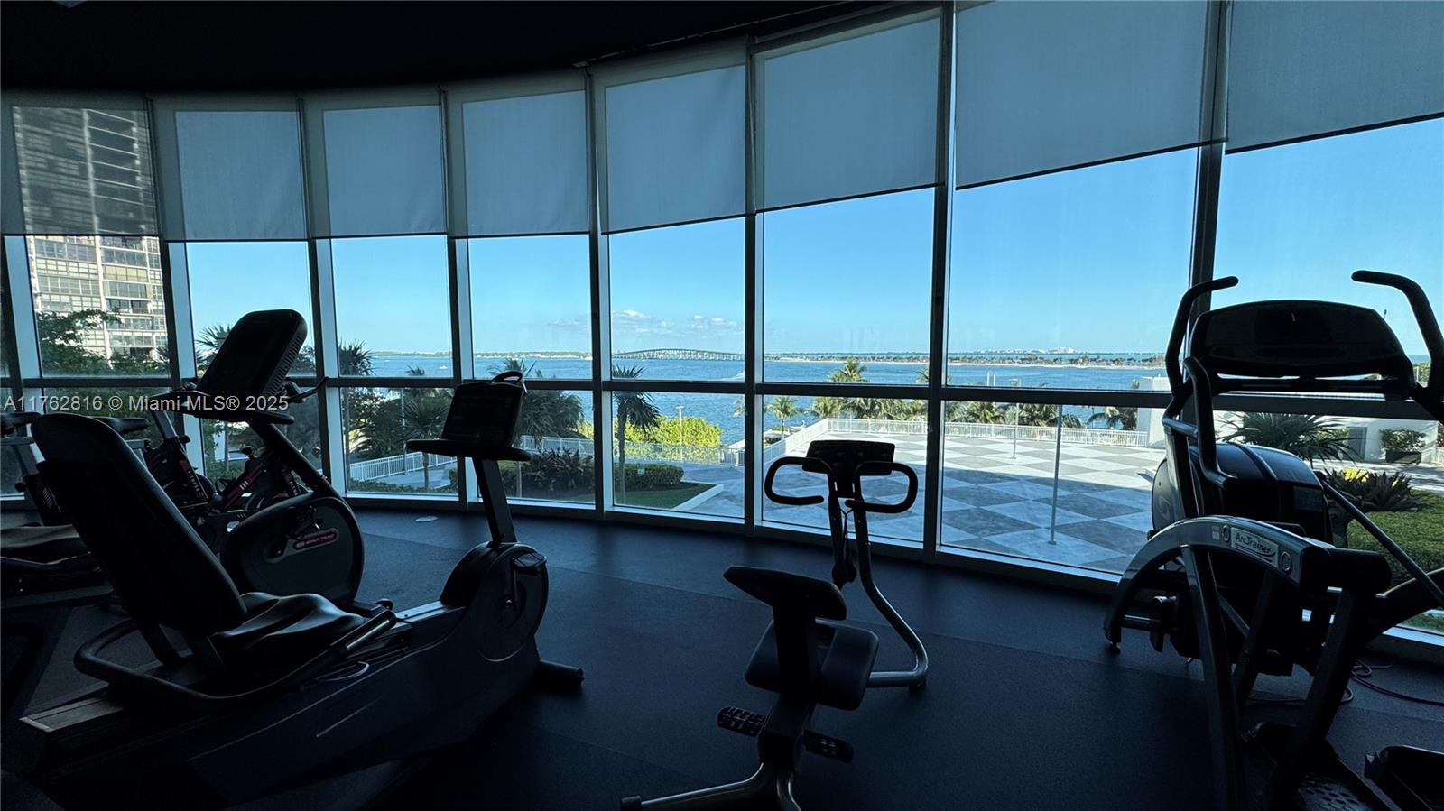 2101 Brickell Avenue, Unit 1012 Miami, FL 33129 - Photo 21 of 40 a view of a room with gym equipment