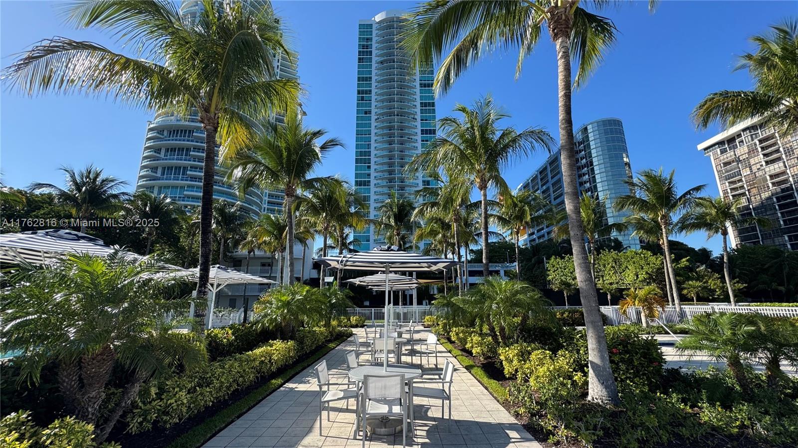 2101 Brickell Avenue, Unit 1012 Miami, FL 33129 - Photo 10 of 40 a view of a yard in front of house
