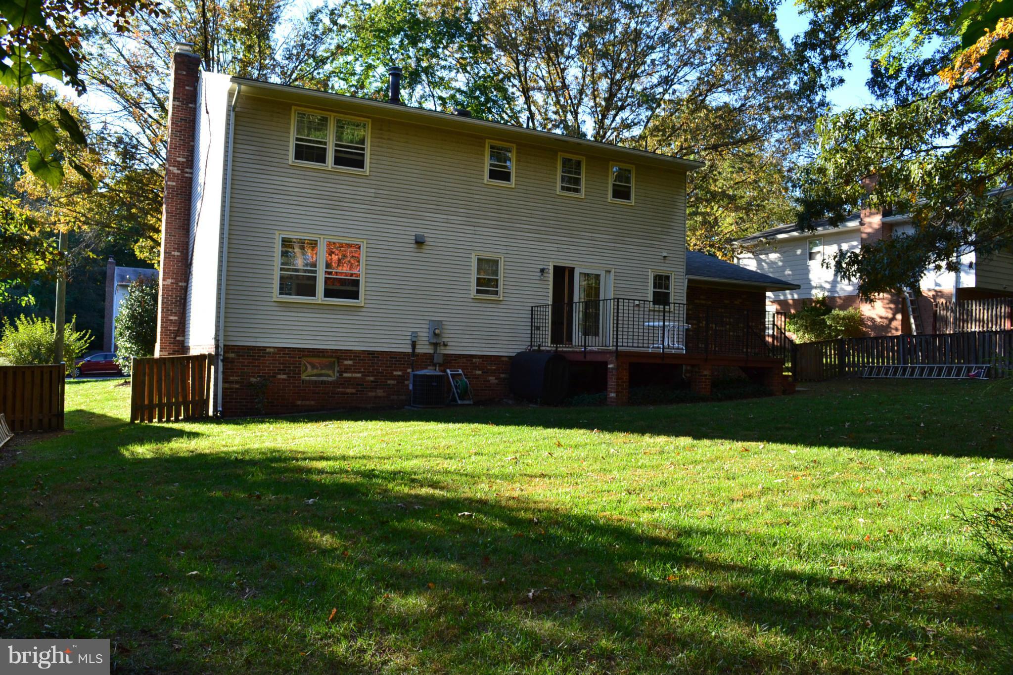 4907 Powell Road Fairfax, VA 22032 - Photo 9 of 30 Exterior (Rear)
