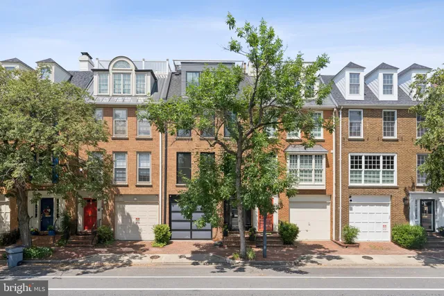 a front view of a building