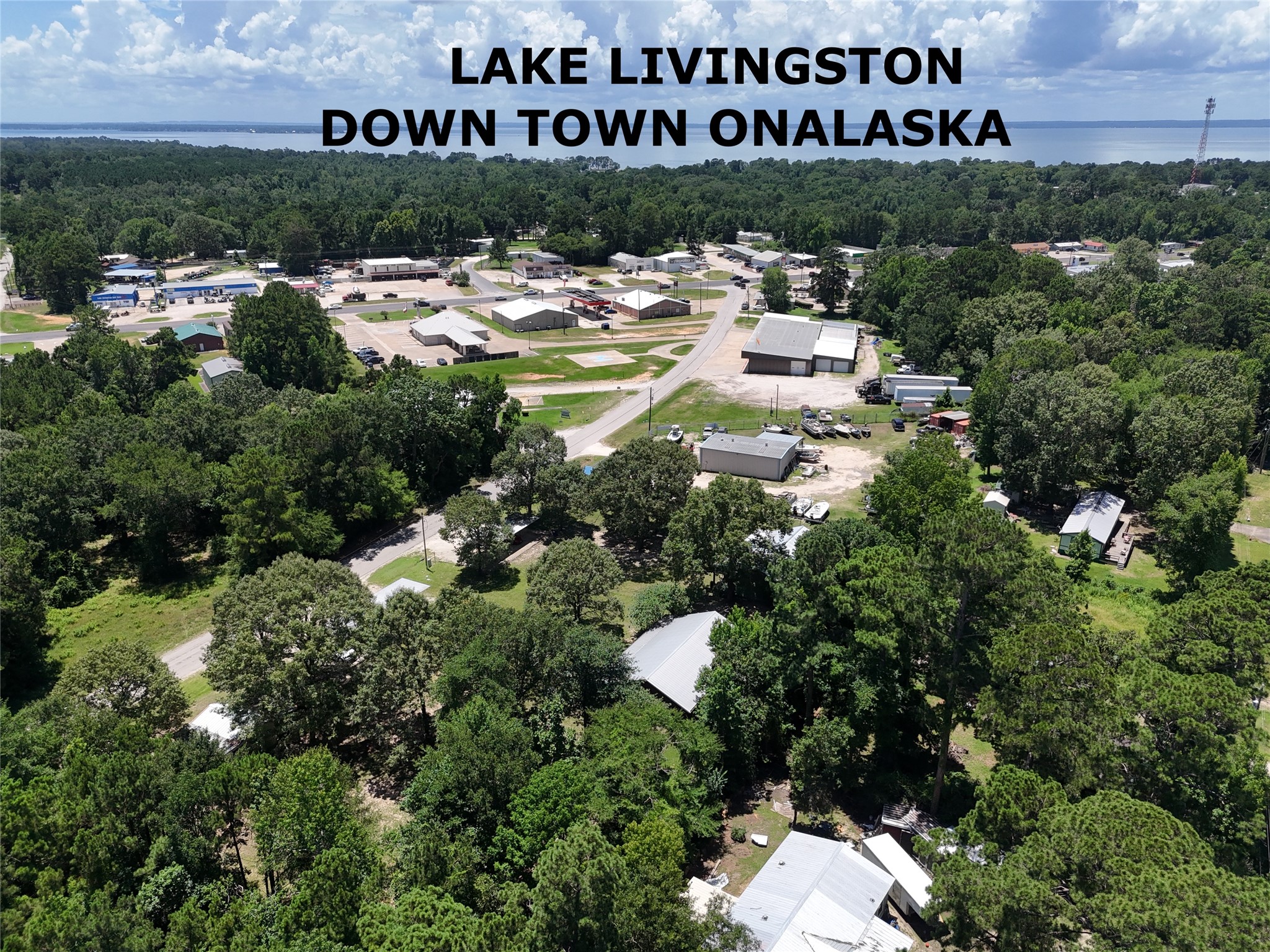 253 Old Groveton Road Onalaska, TX 77360 - Photo 2 of 19 UNIT 1-4 AND COTTAGE ARE WALKING DISTANCE TO LAKE LIVINGSTON AND DOWNTOWN