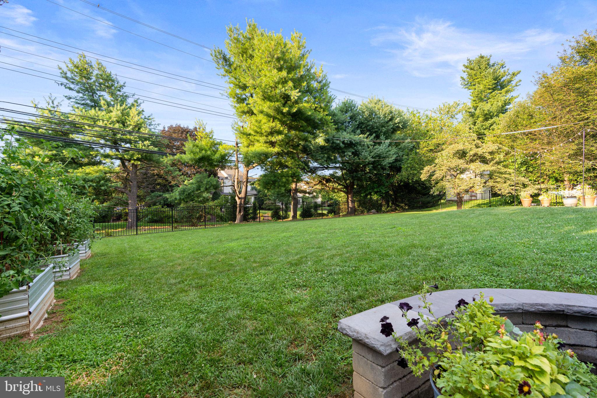 205 East Glenn Road Hershey, PA 17033 - Photo 44 of 52 a view of a backyard with a garden
