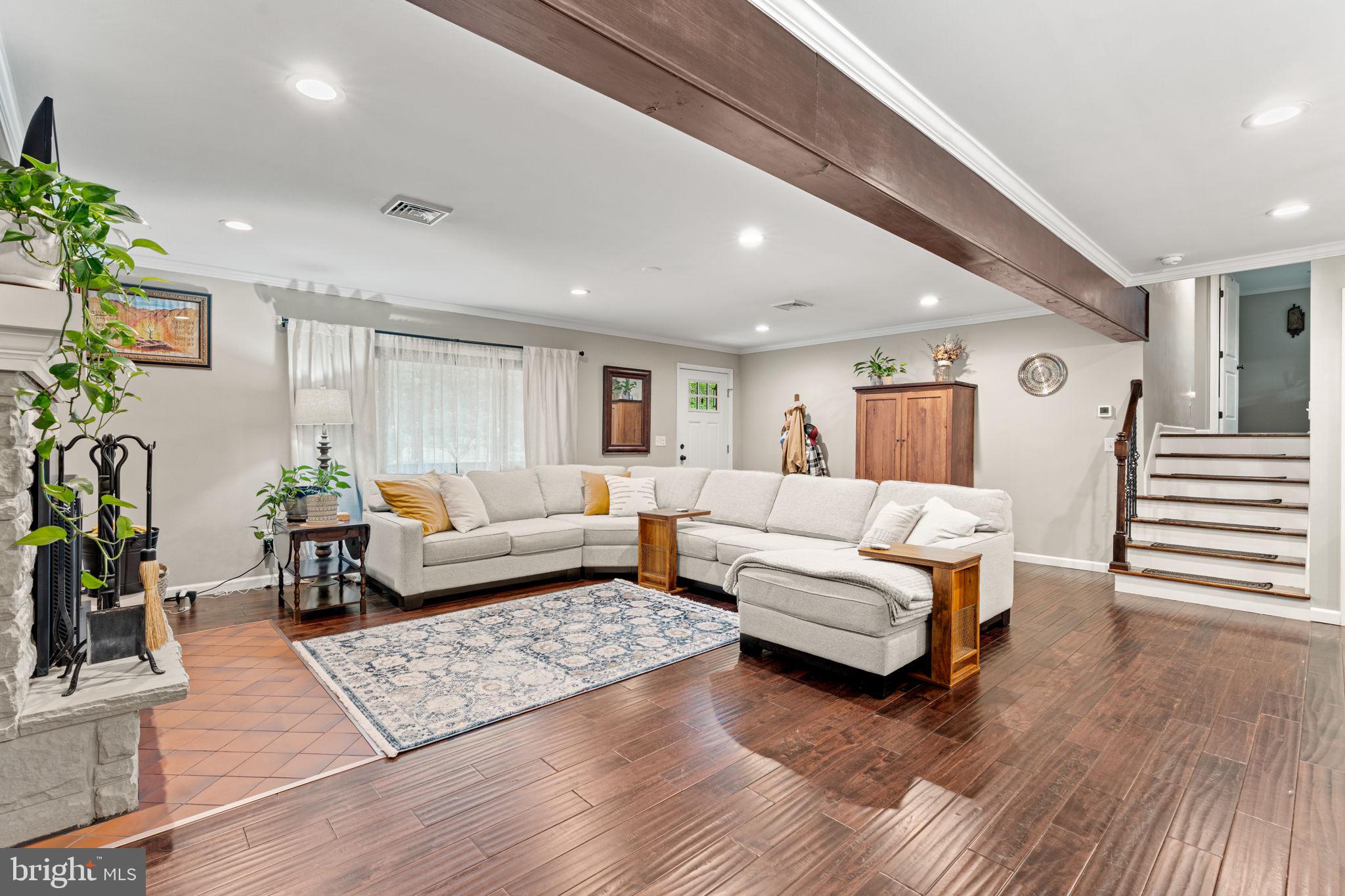 205 East Glenn Road Hershey, PA 17033 - Photo 6 of 52 a living room with furniture and wooden floor