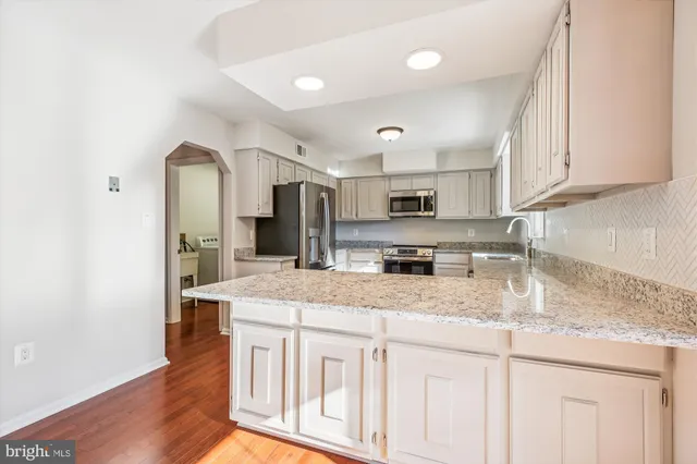 a view of a small space