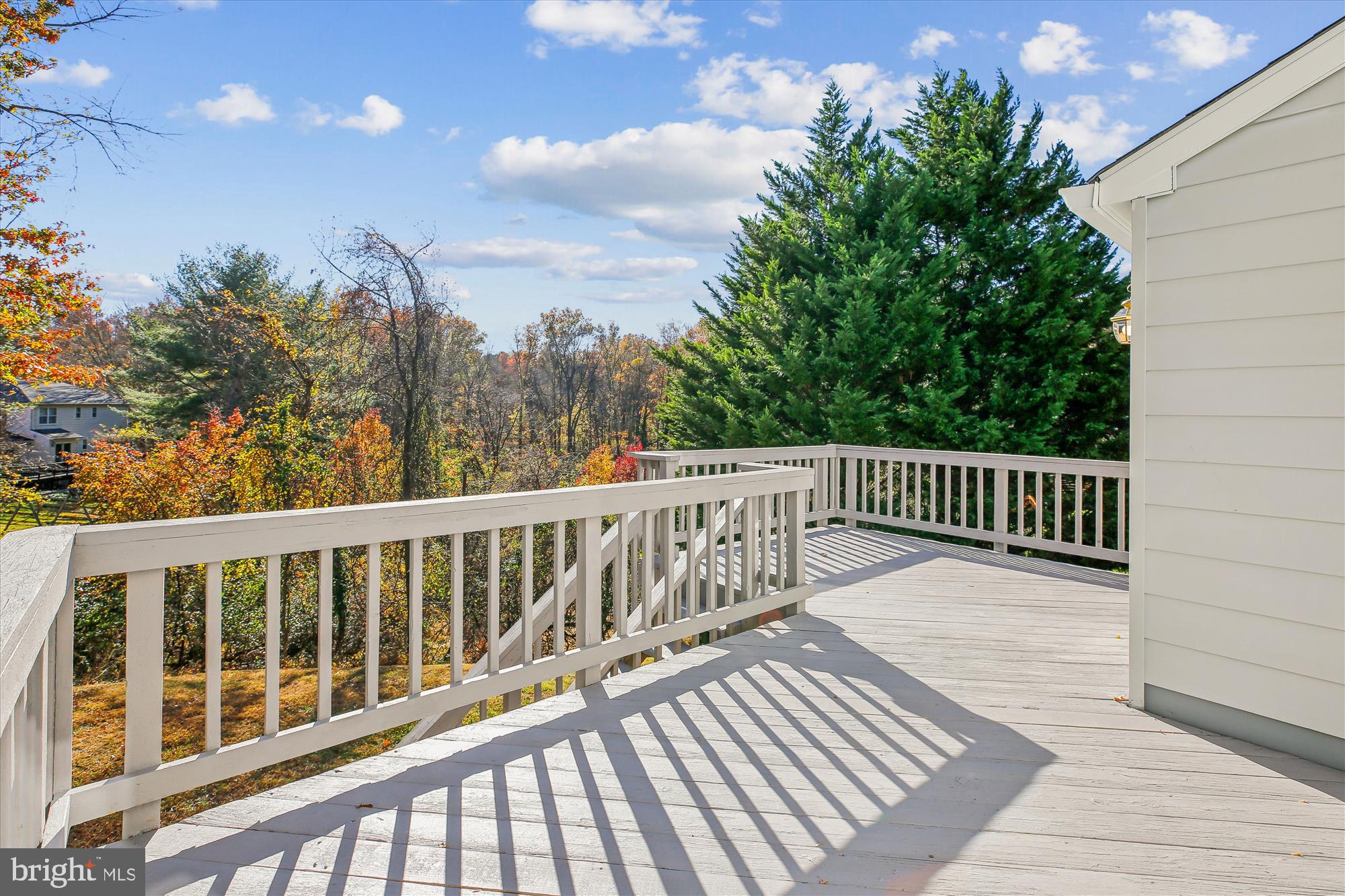 17 Locustwood Court Silver Spring, MD 20905 - Photo 64 of 72 a balcony with wooden floor and fence