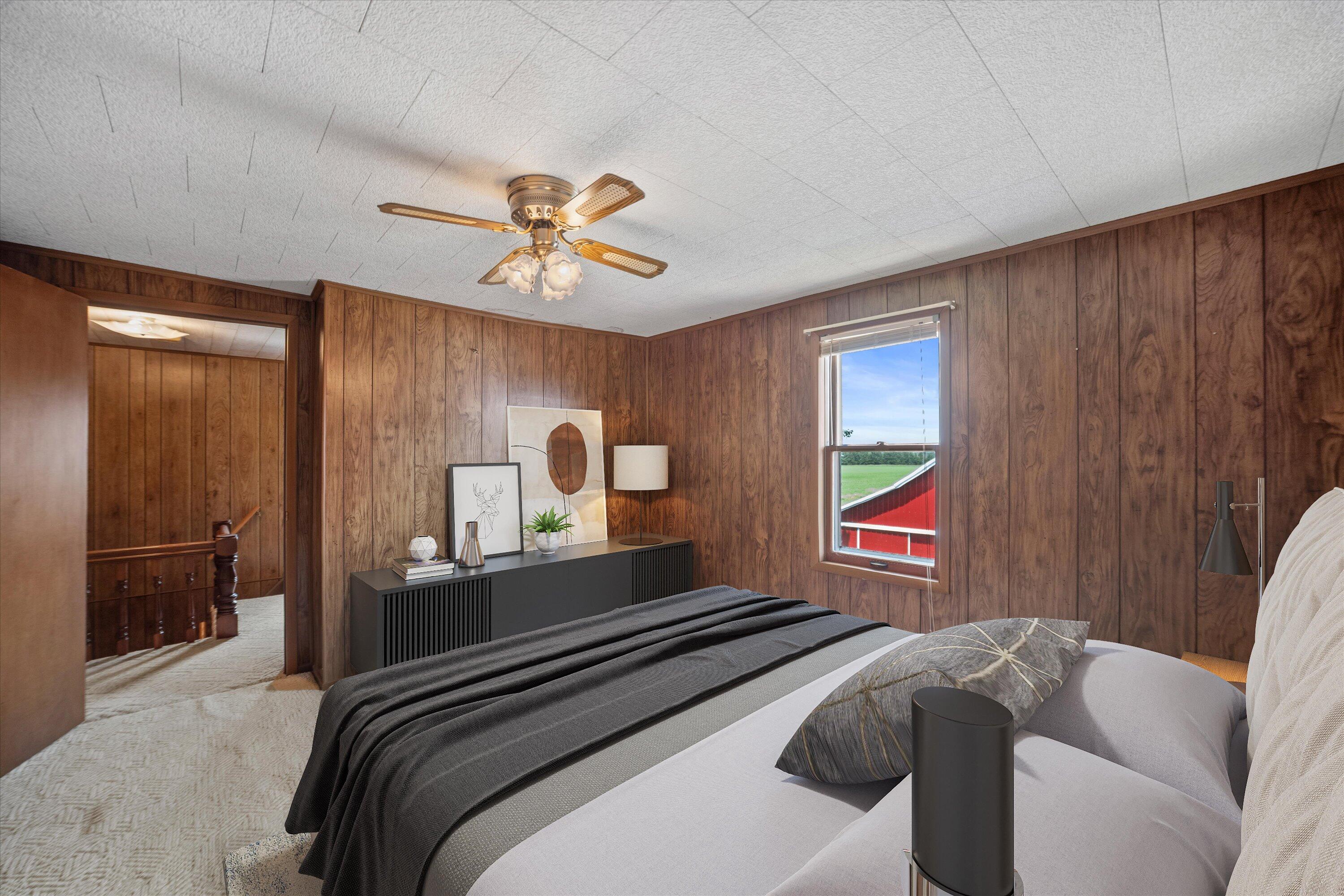 N4554 Lakeview Road Hustisford, WI 53034 - Photo 25 of 38 Bedroom 3