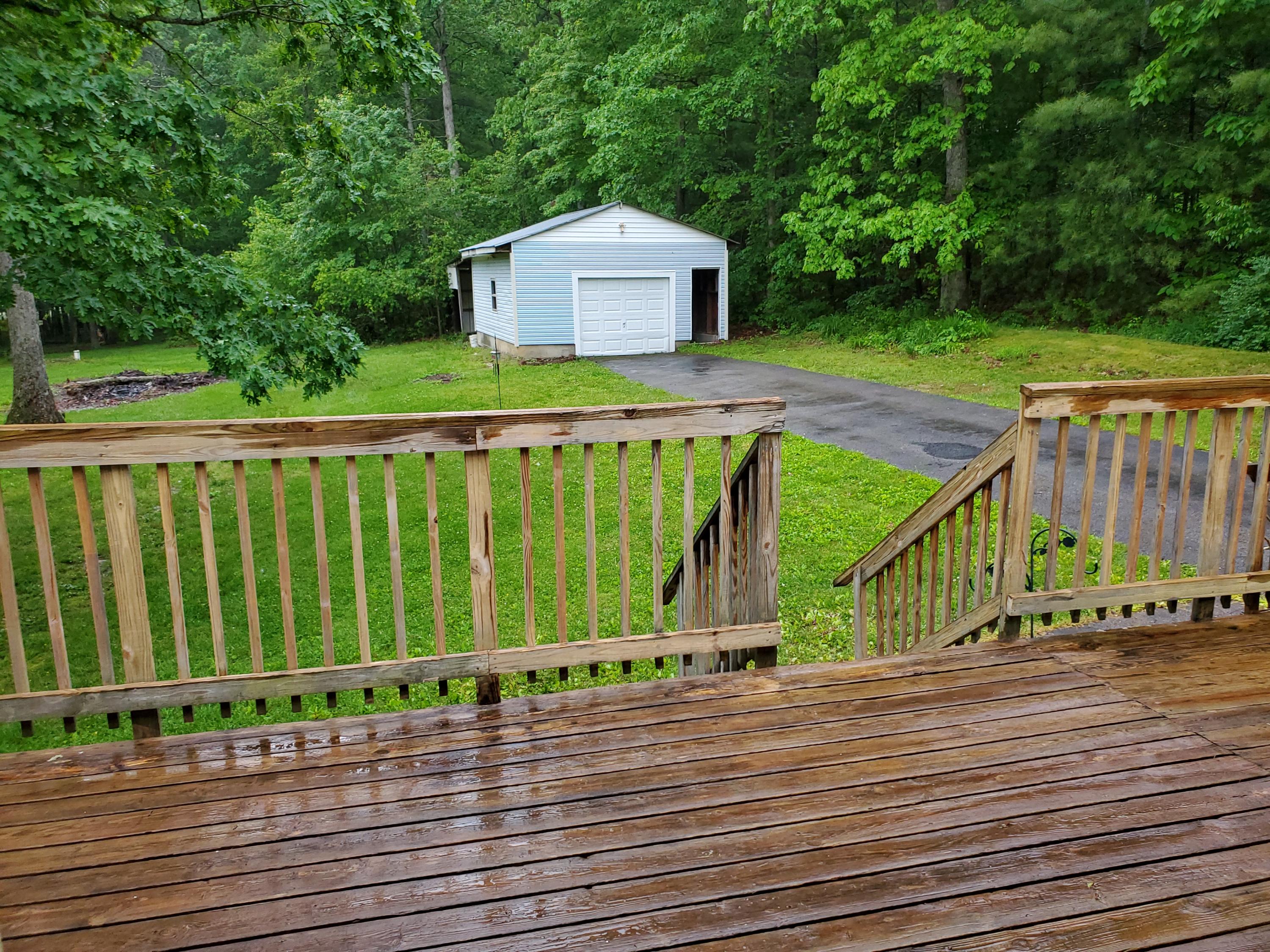 3863 Fox Hollow Road Elliston, VA 24087 - Photo 7 of 25 back deck