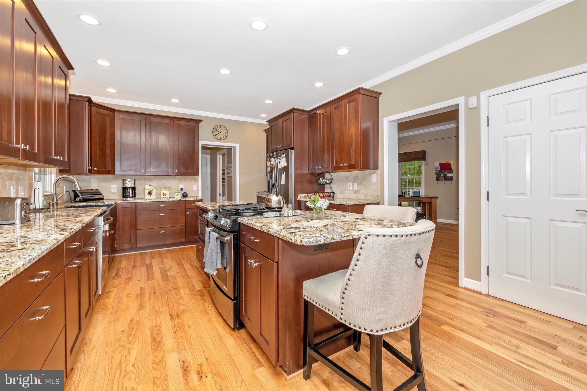 3370 Basford Road Frederick, MD 21703 - Photo 14 of 70 Gourmet kitchen with huge center island/bar