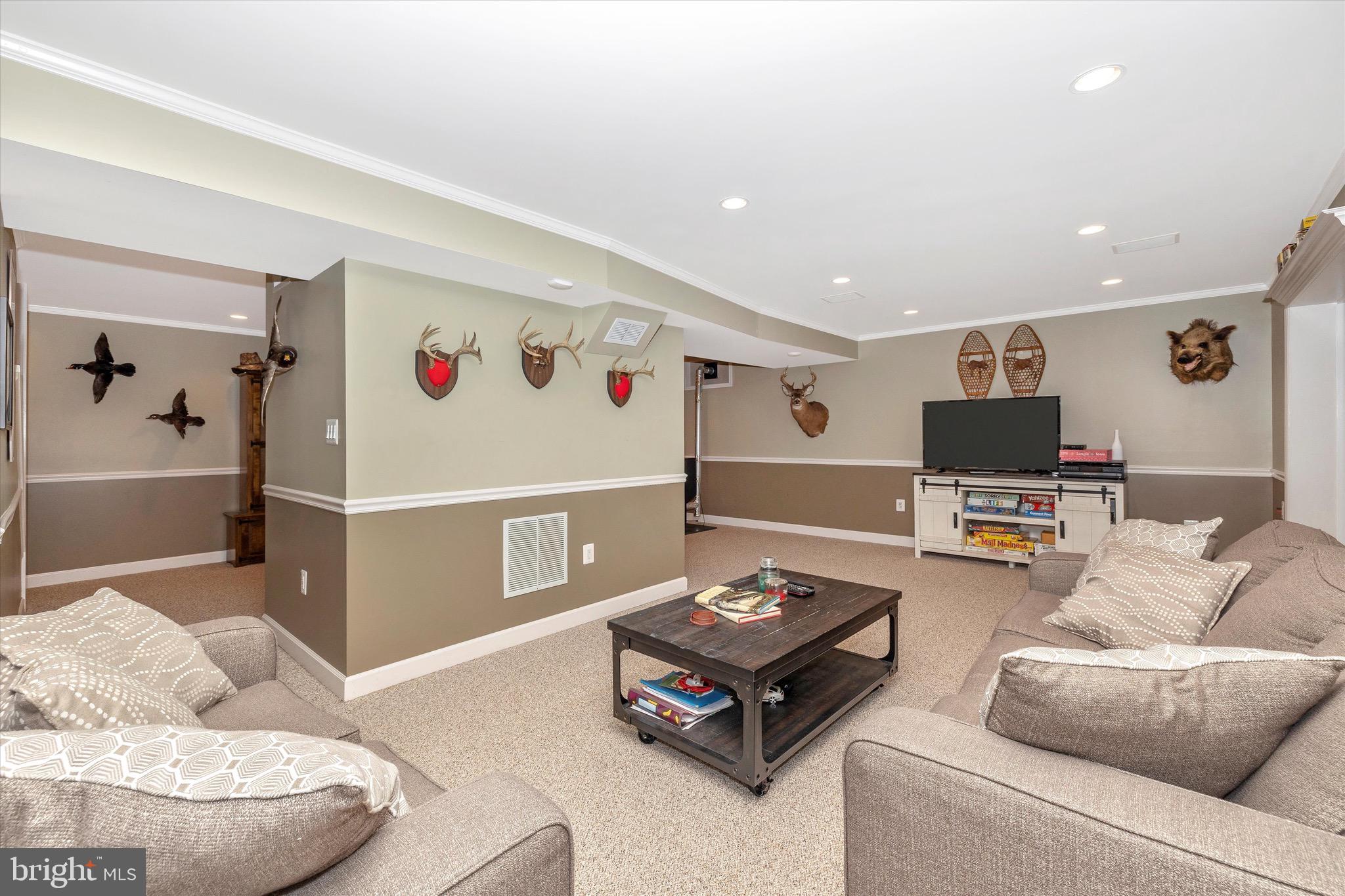 3370 Basford Road Frederick, MD 21703 - Photo 36 of 70 Great space for entertaining in the lower level