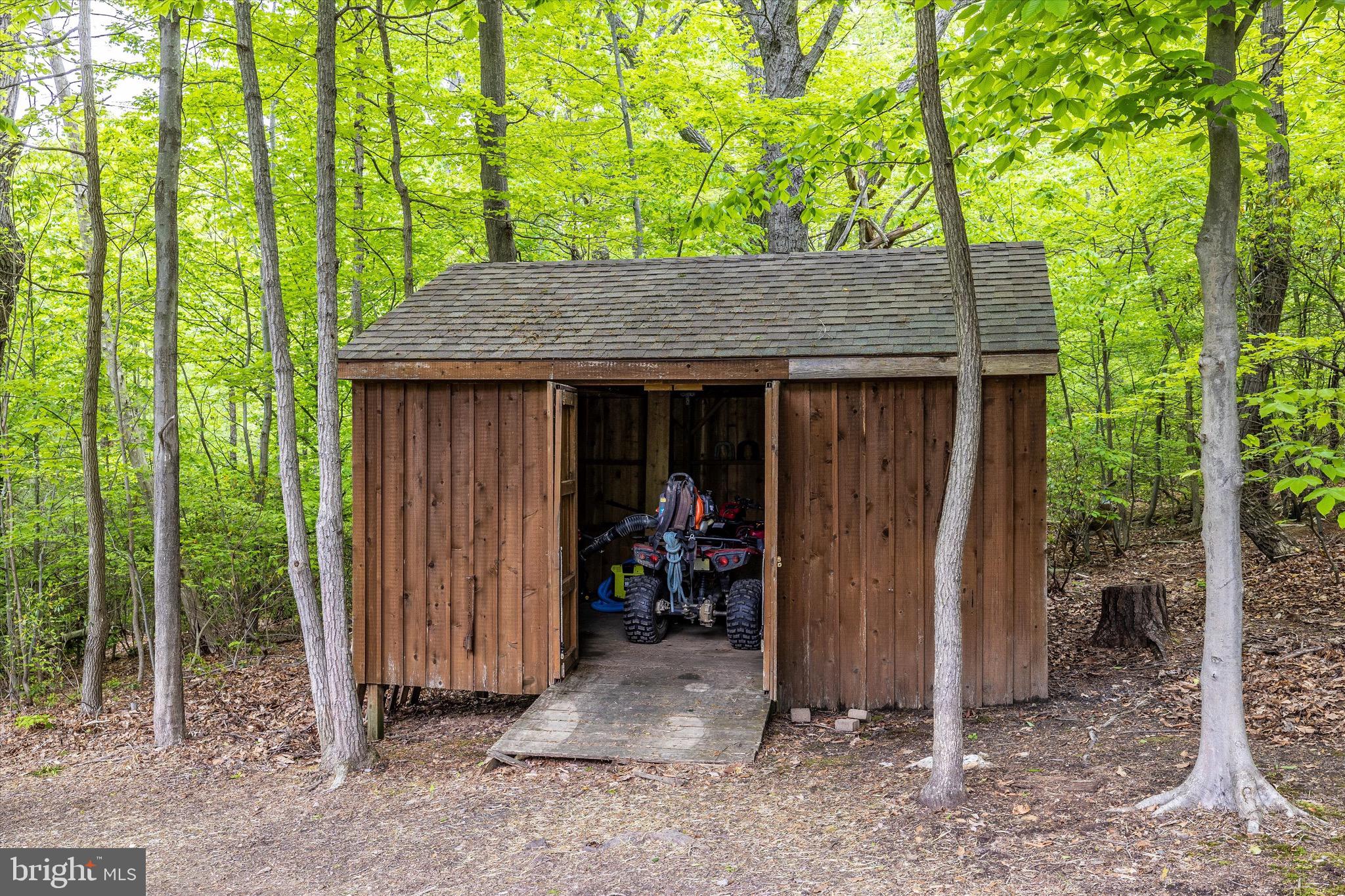 3370 Basford Road Frederick, MD 21703 - Photo 67 of 70 Storage shed located off the driveway