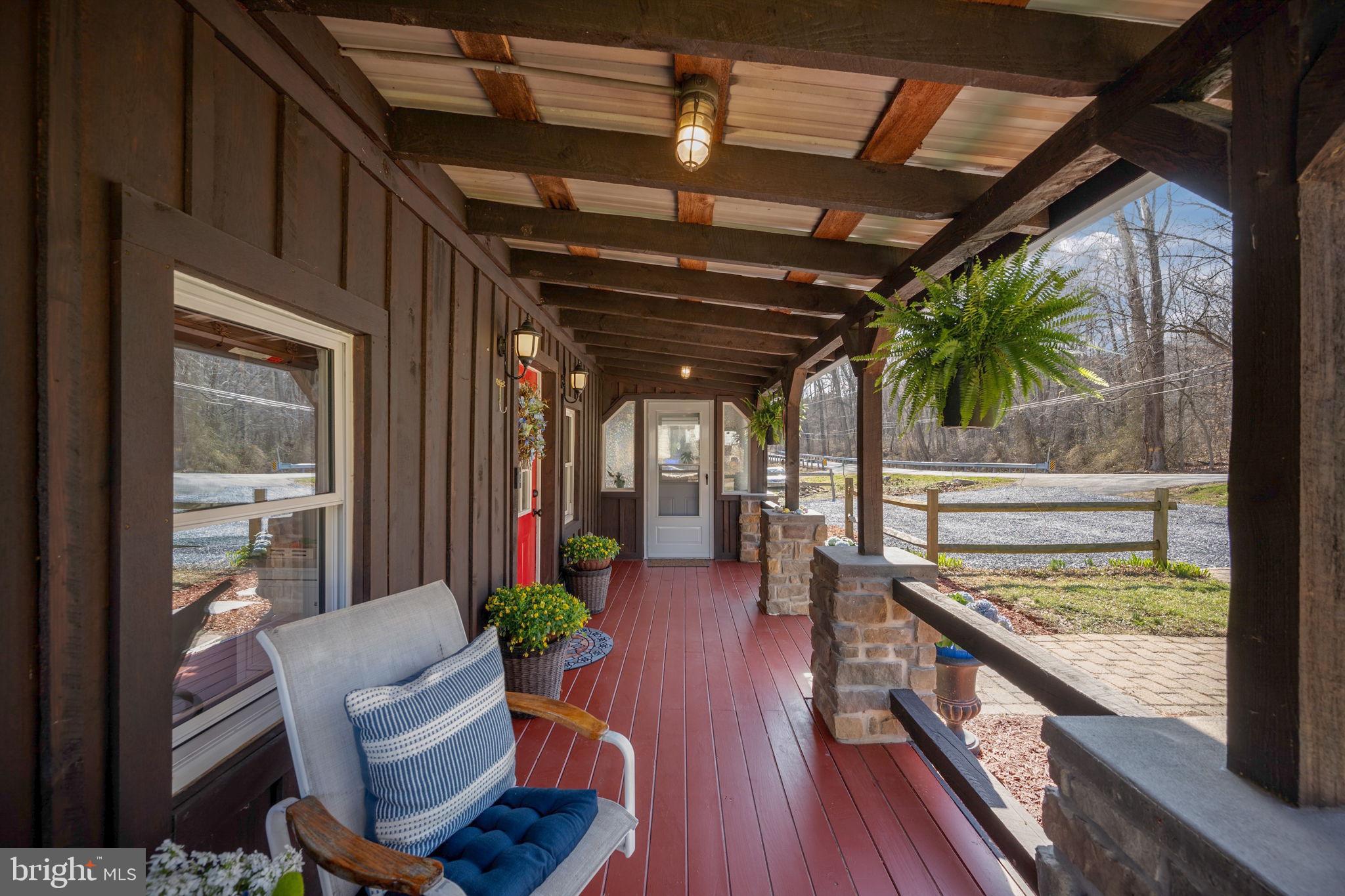13403 Catoctin Furnace Road Thurmont, MD 21788 - Photo 37 of 60 a view of porch with seating space