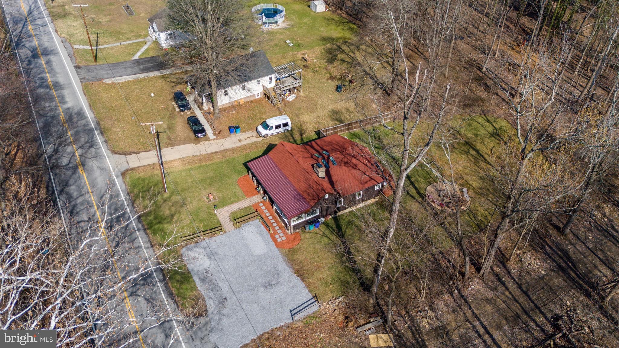 13403 Catoctin Furnace Road Thurmont, MD 21788 - Photo 46 of 60 an aerial view of a house with a yard