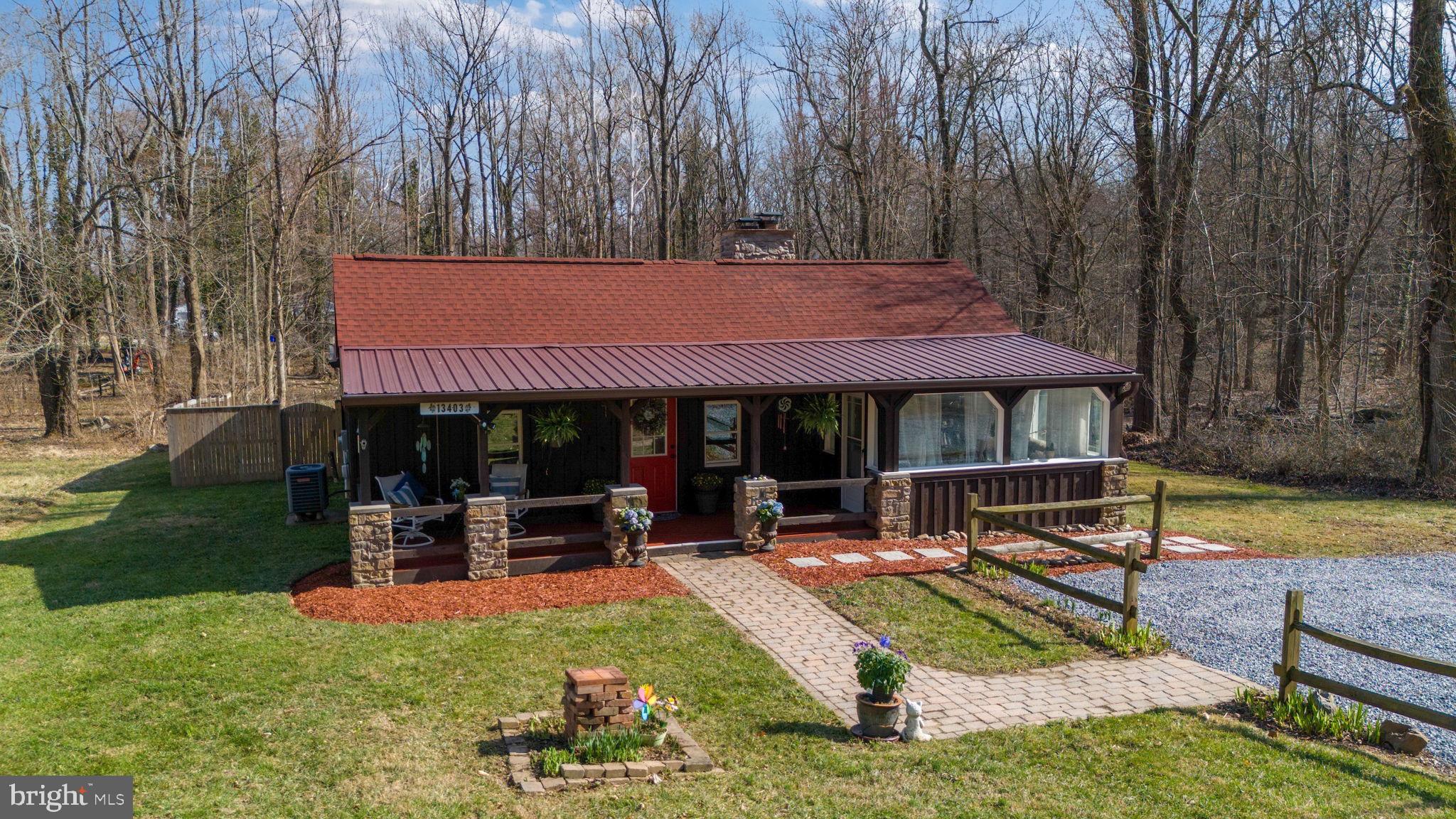 13403 Catoctin Furnace Road Thurmont, MD 21788 - Photo 53 of 60 a view of outdoor space yard deck patio and fire pit