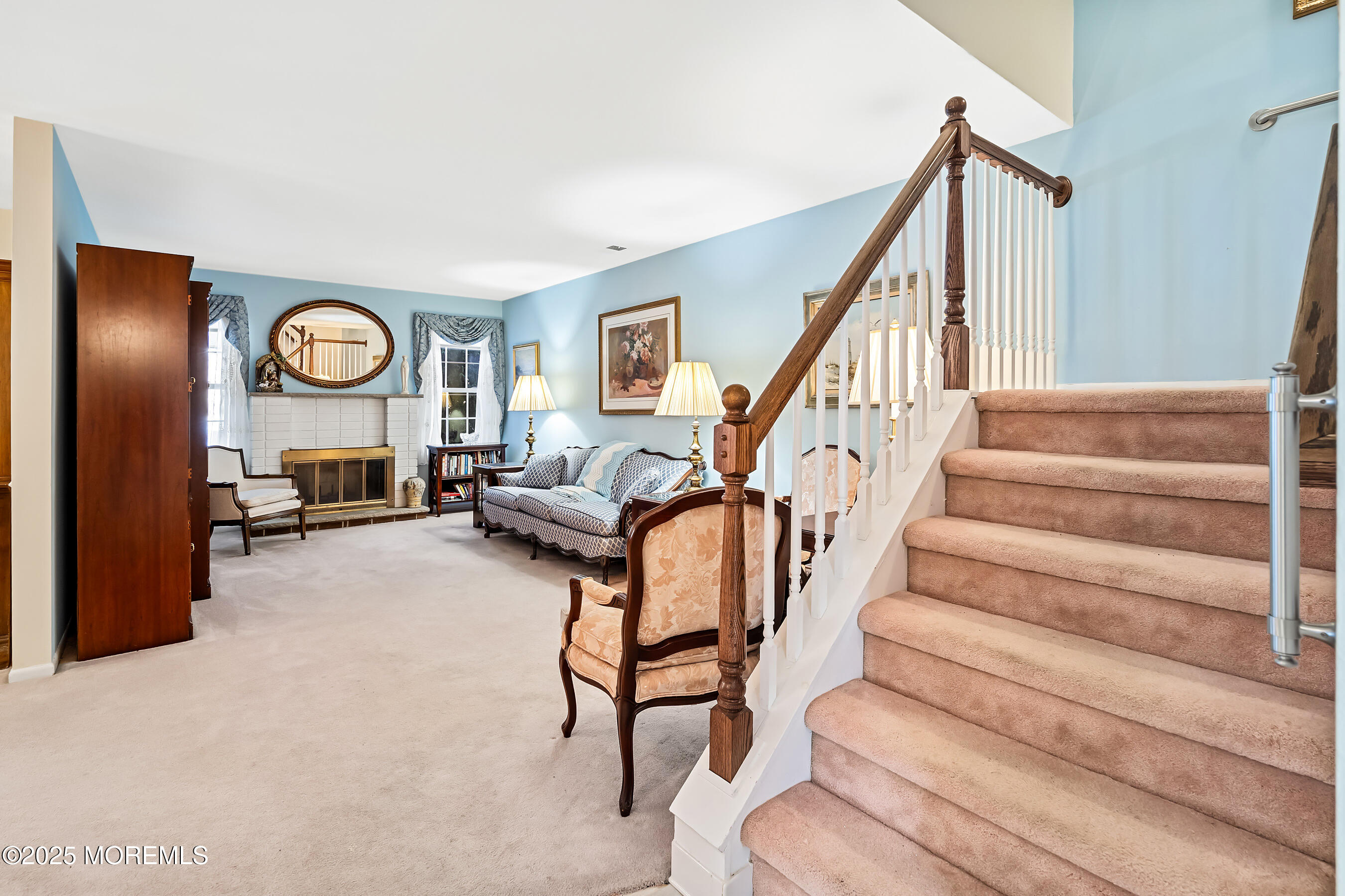 59 Walnut Drive Spring Lake Heights, NJ 07762 - Photo 5 of 59 a living room with furniture and a clock
