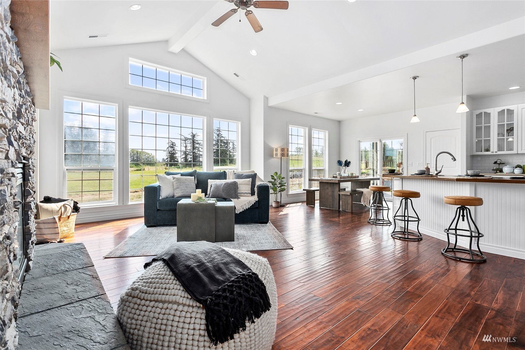 4906 Graveline Road Bellingham, WA 98226 - Photo 8 of 30 a living room with furniture wooden floor and a table
