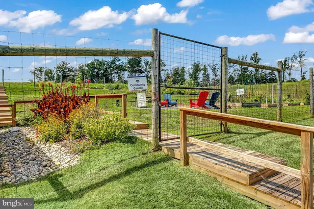 a view of an outdoor space and tennis court