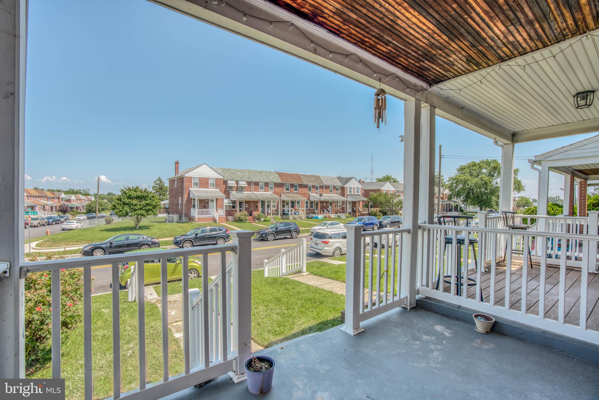 Your porch overlooking your world.