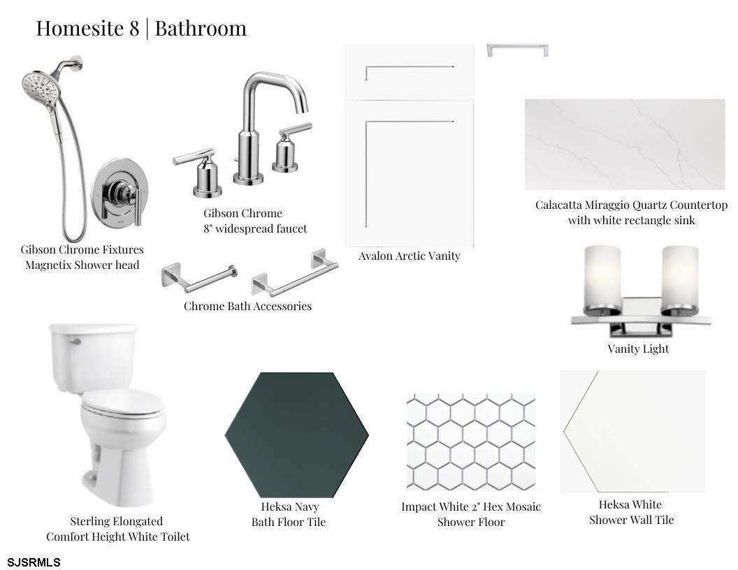 321 6th Street South, Unit 8 Brigantine, NJ 08203 - Photo 7 of 8 a picture of a bathroom with a sink and a mirror