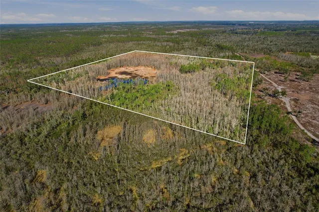 a view of a lake and a yard