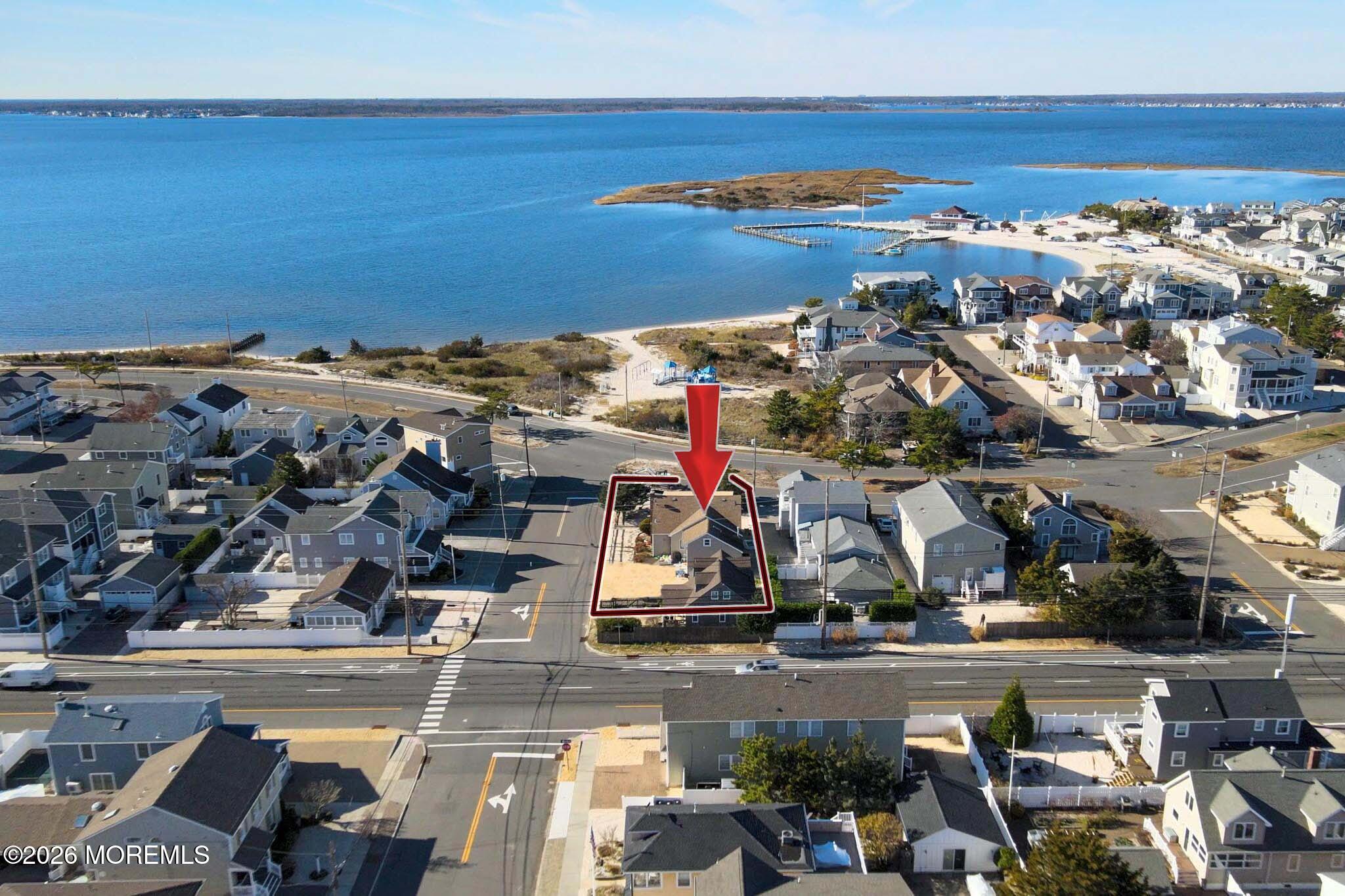 207 Bay Boulevard Lavallette, NJ 08735 - Photo 44 of 62 an aerial view of a building with parking