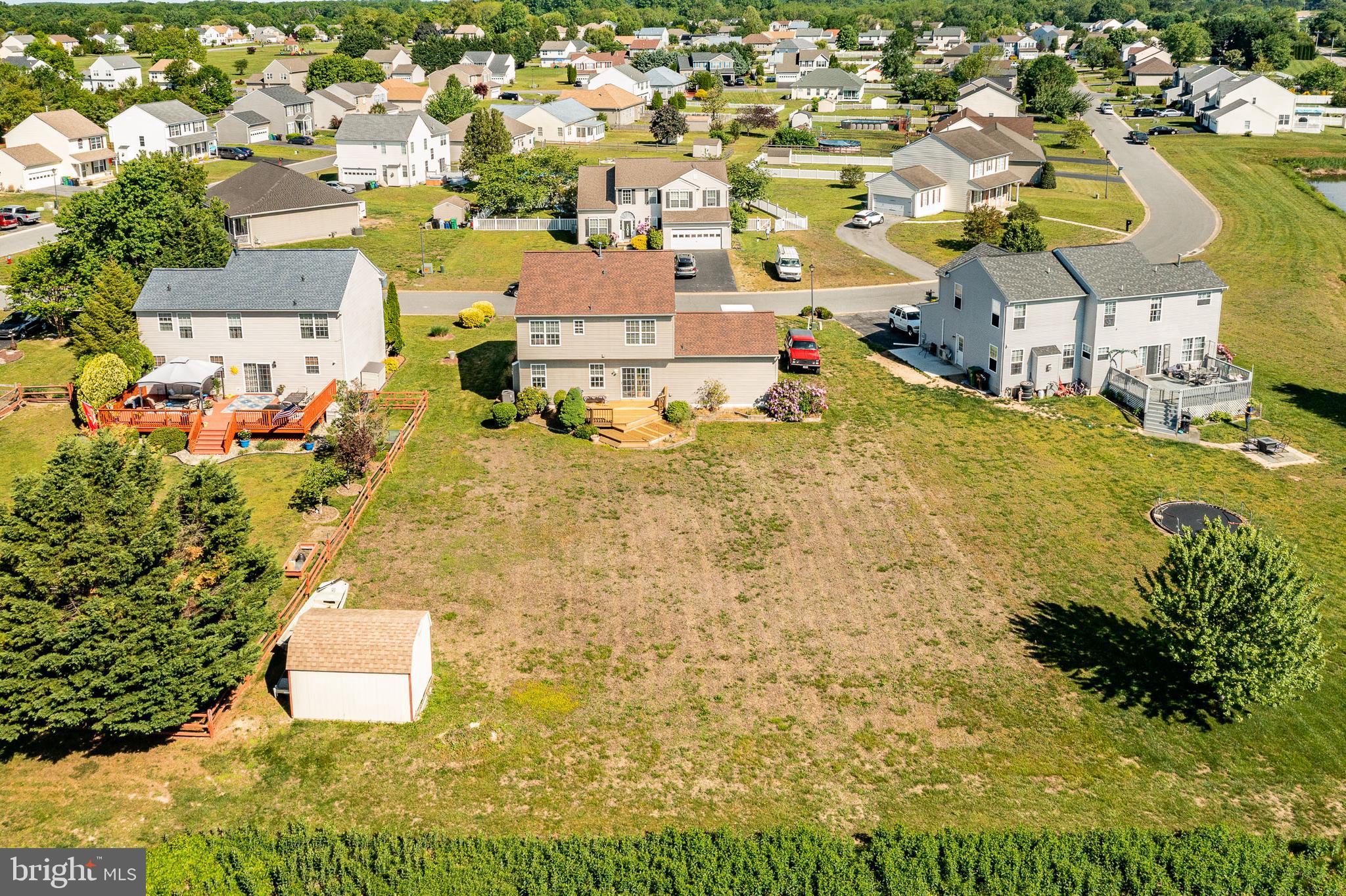 44 Ryhill Drive Dover, DE 19904 - Photo 48 of 53 an aerial view of residential houses with yard