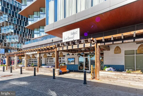 a building with an outdoor space