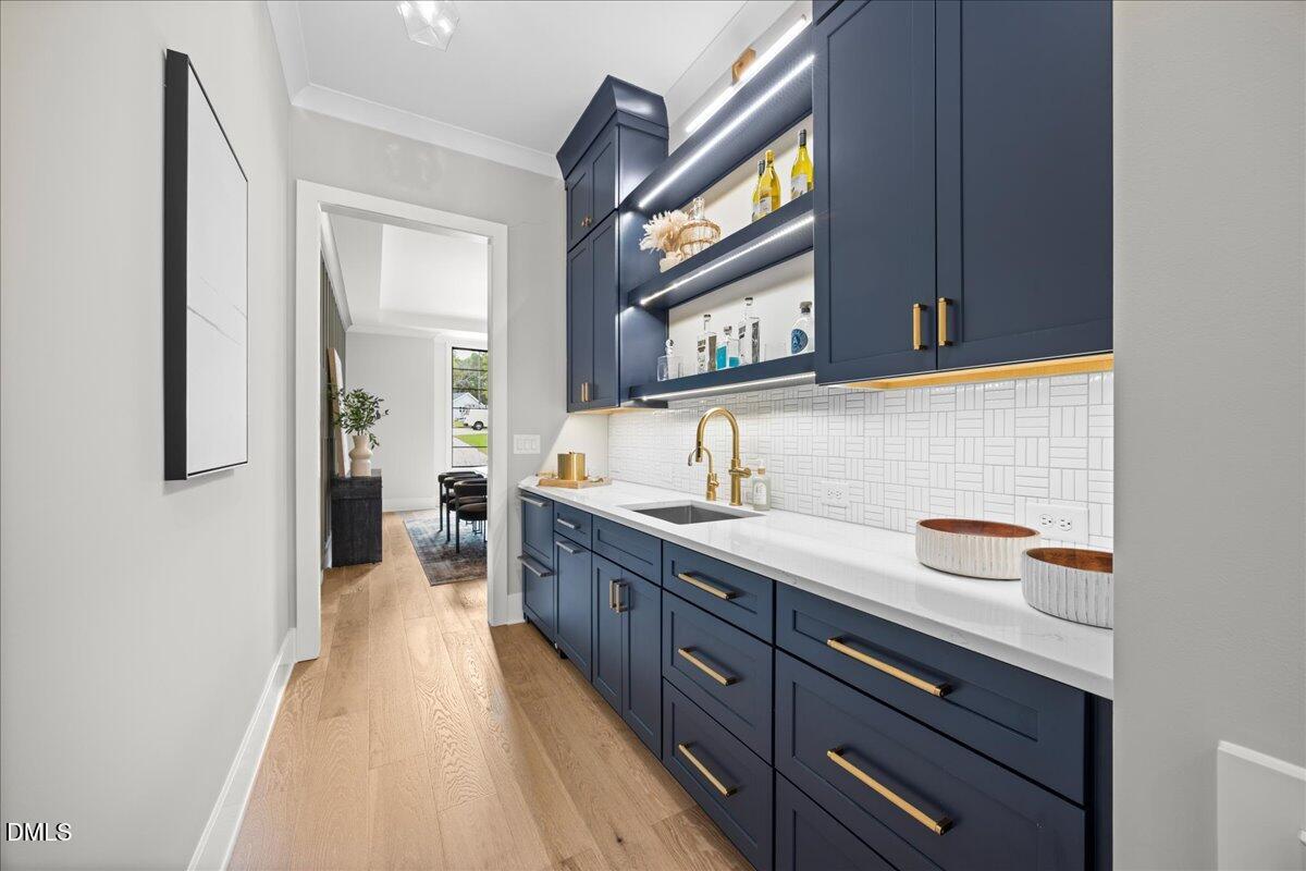 5406 Garrett Road Durham, NC 27707 - Photo 16 of 80 butler's pantry/wet bar/coffee and tea bar